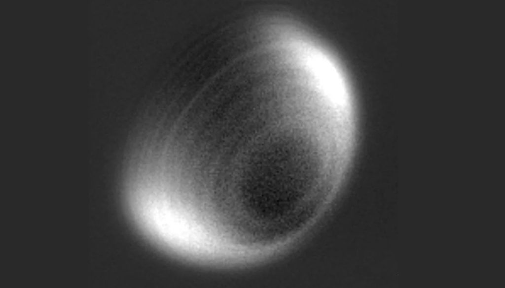 Vastos anillos concéntricos de polarización a escala planetaria en la atmósfera de Venus. (Mahapatra et al., Planet. Sci. J. , 2026)