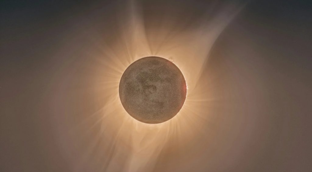 Eclipse lunar agosto españa