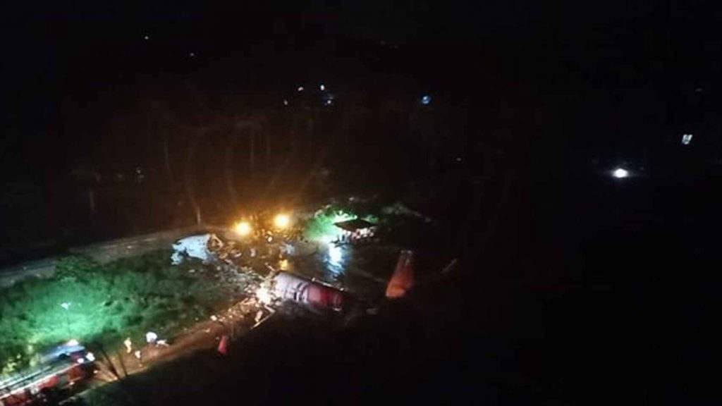 Accidente aéreo en India