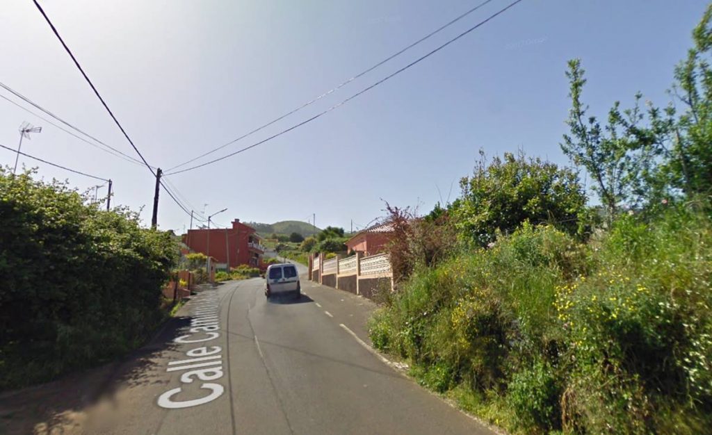 Camino La Cuesta, en Tacoronte
