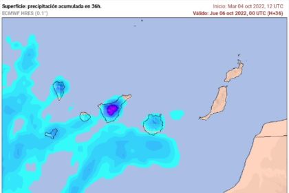DANA en Canarias: las lluvias podrían ser importantes