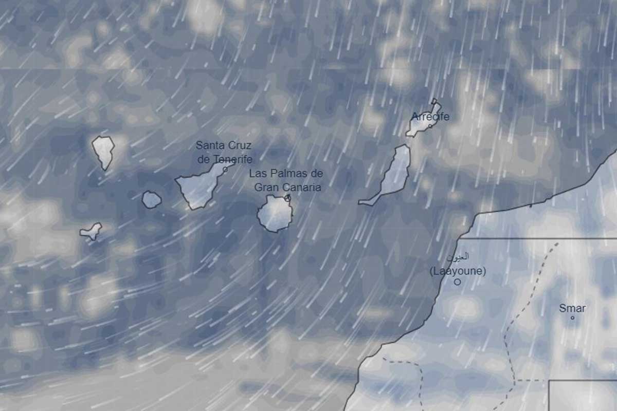 Lluvias en Canarias Aemet el tiempo