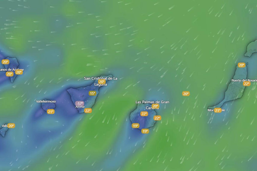 Calor en Canarias Aemet