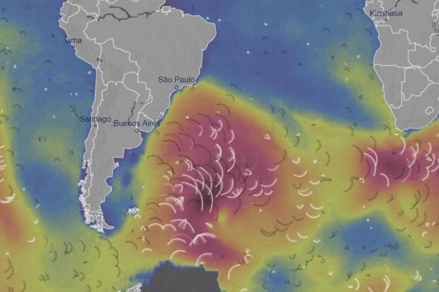 Misterio de una anomalía en el mar