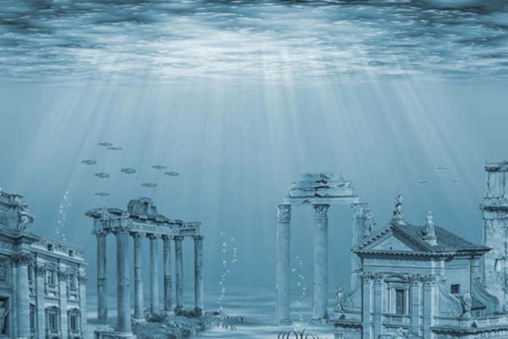 Científicos descubren bajo el agua
