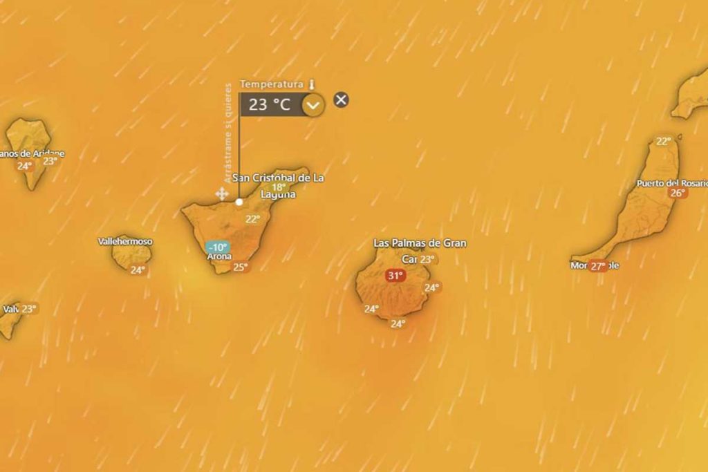 el tiempo canarias aemet