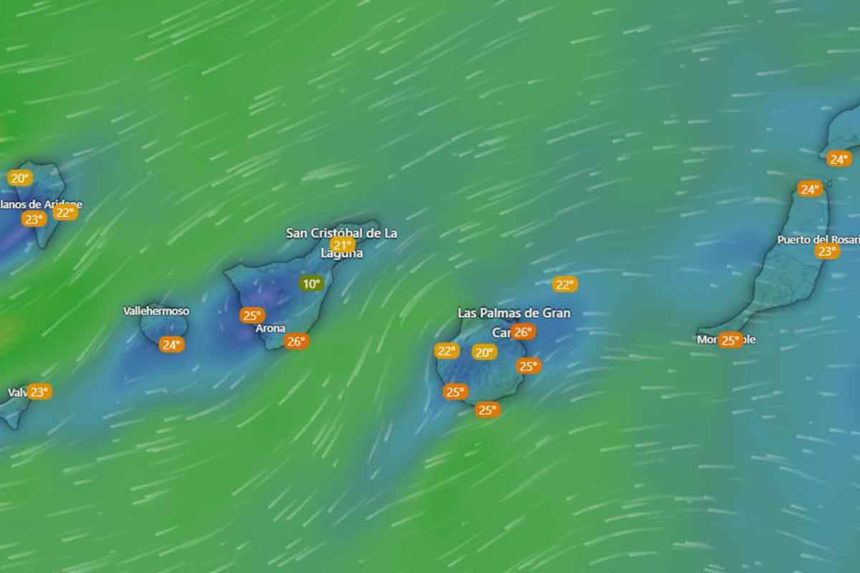 El tiempo Canarias AEMET DANA