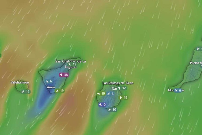 AEMET Canarias tiempo DANA