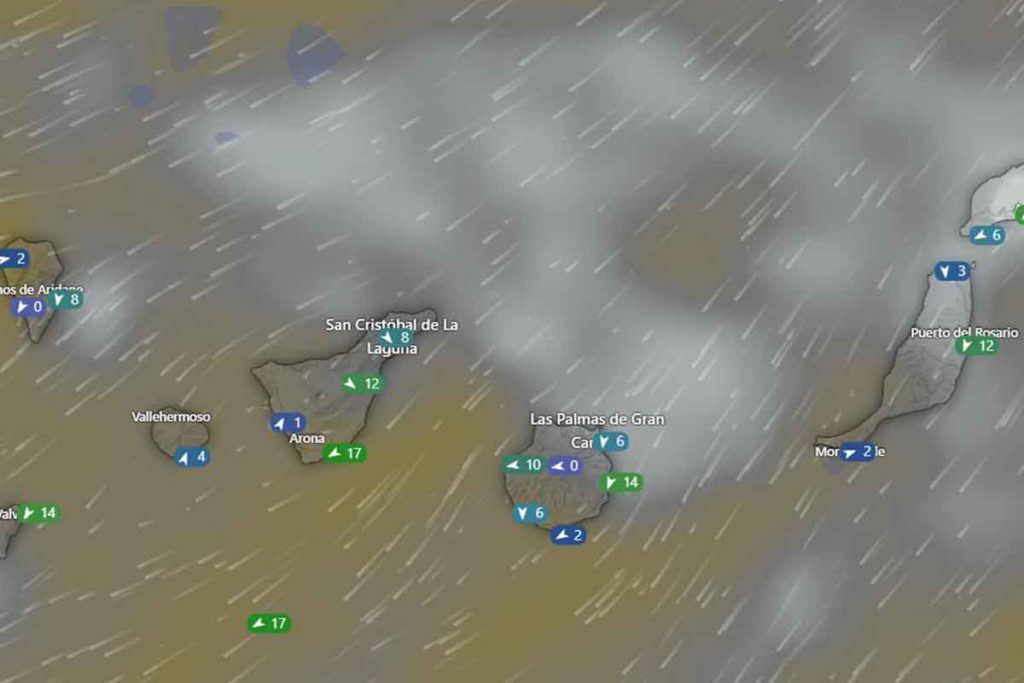 El tiempo Canarias AEMET
