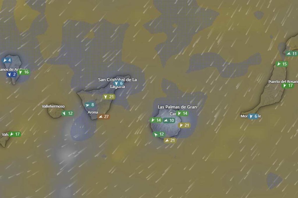 tiempo canarias DANA AEMET