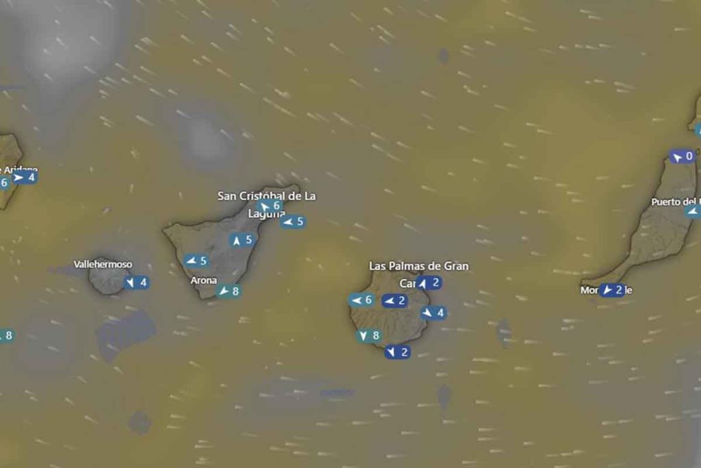 el tiempo canarias AEMET