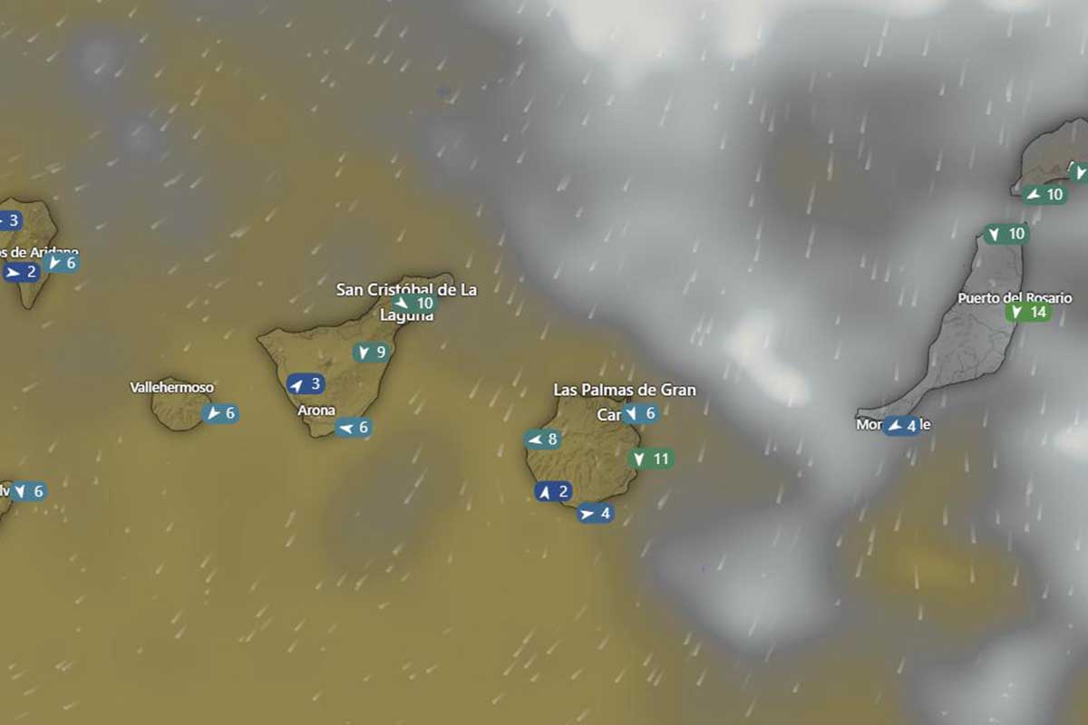 AEMET Canarias tiempo borrasca