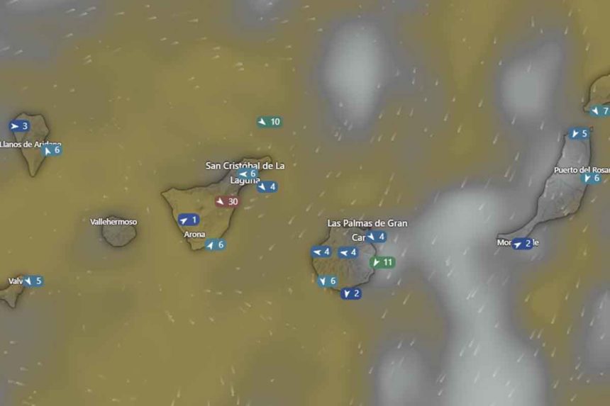 tiempo canarias AEMET