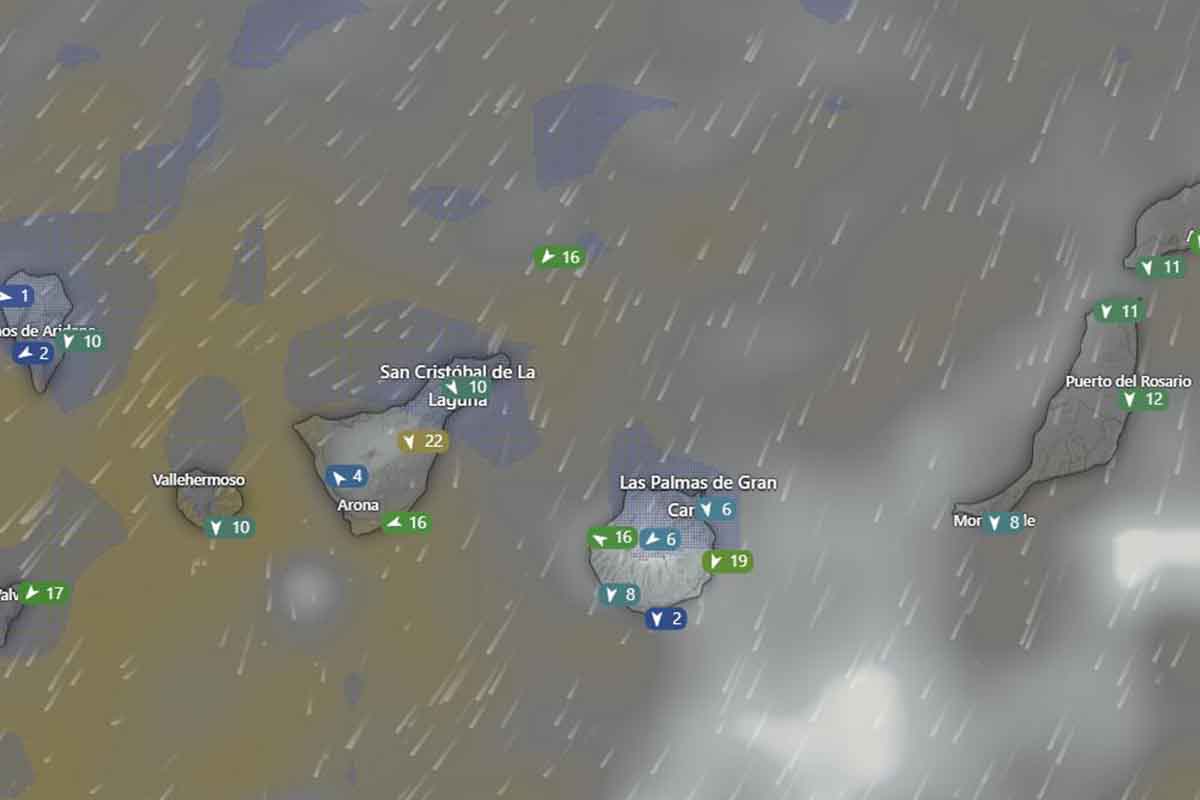 tiempo Canarias AEMET