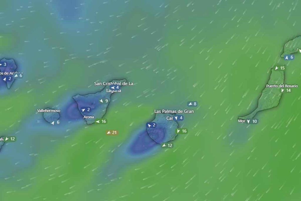el tiempo canarias AEMET