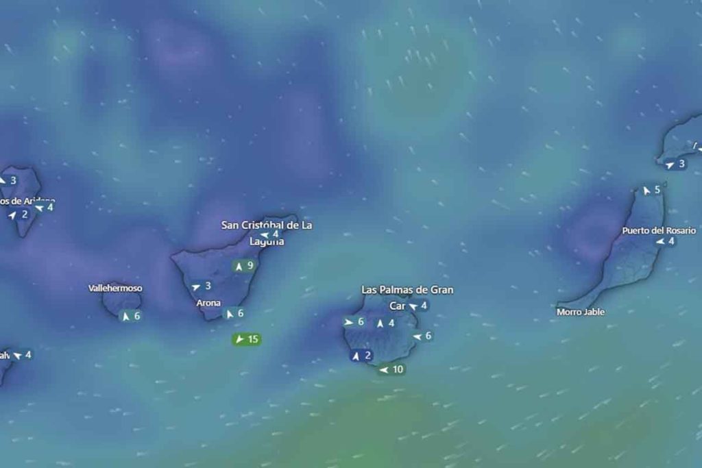 el tiempo en Canarias AEMET