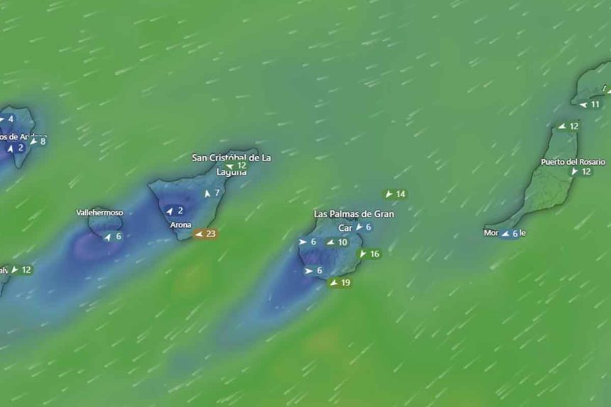 el tiempo en Canarias AEMET