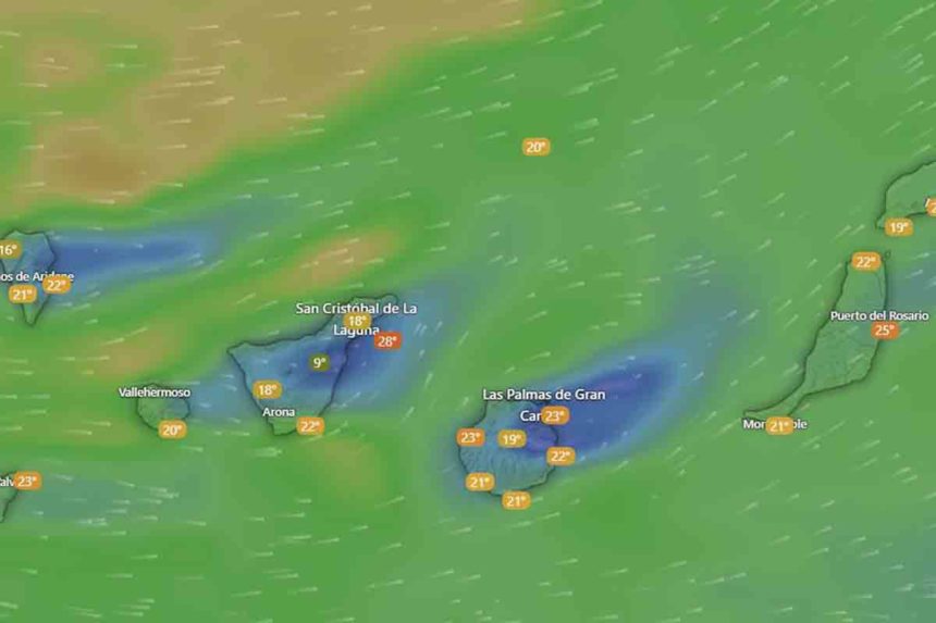 el tiempo Canarias AEMET