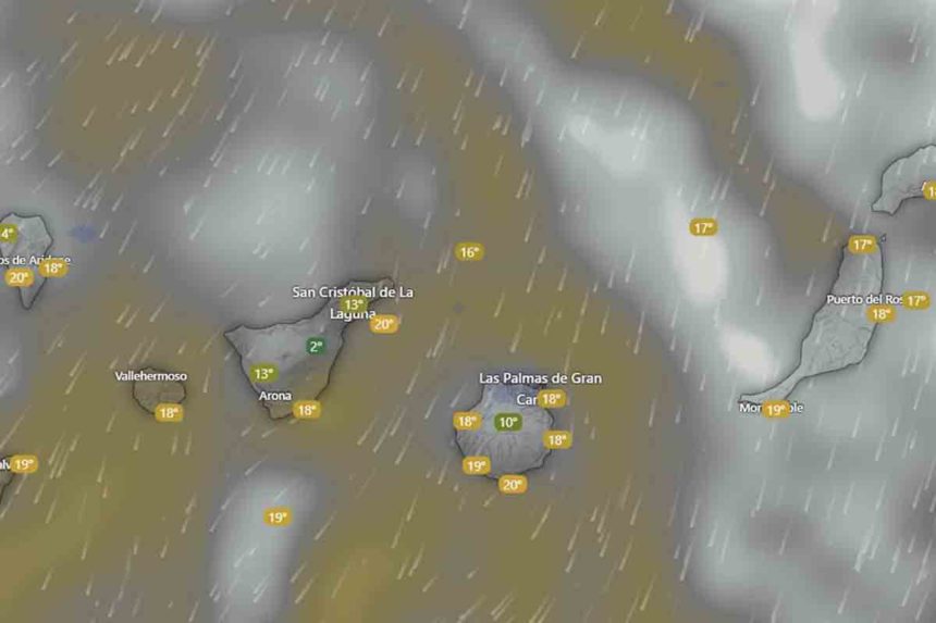 el tiempo en Canarias AEMET