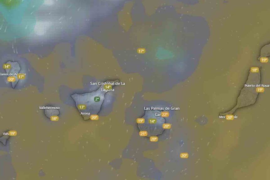 el tiempo AEMET Canarias