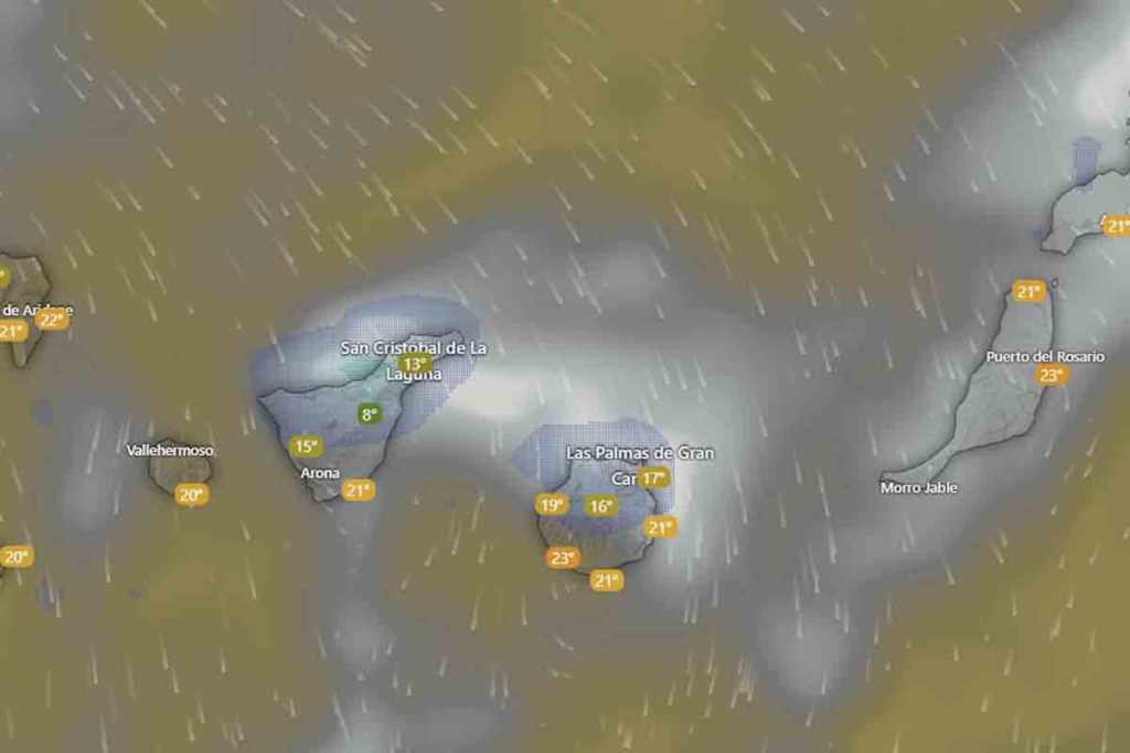 Prealerta en Canarias AEMET tiempo