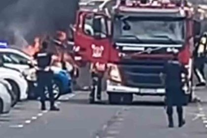 incendio Tenerife Canarias