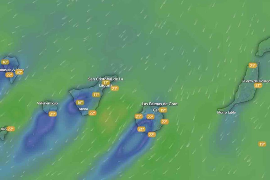 El tiempo en Canarias AEMET