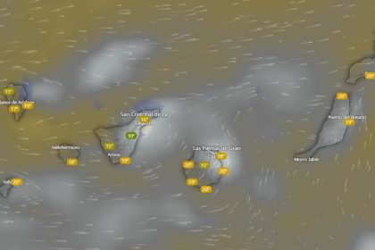 Nueva borrasca AEMET Canarias tiempo