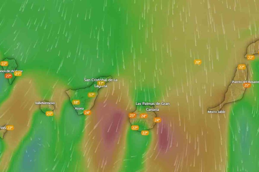 El tiempo en Canarias AEMET Calima