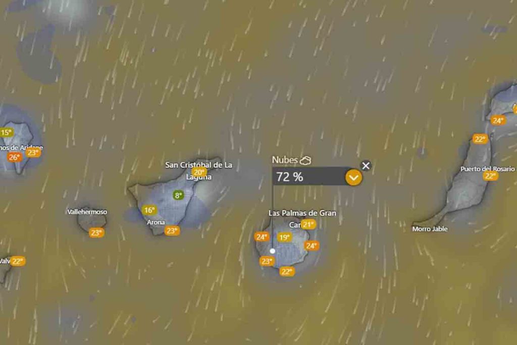 El tiempo en Canarias AEMET