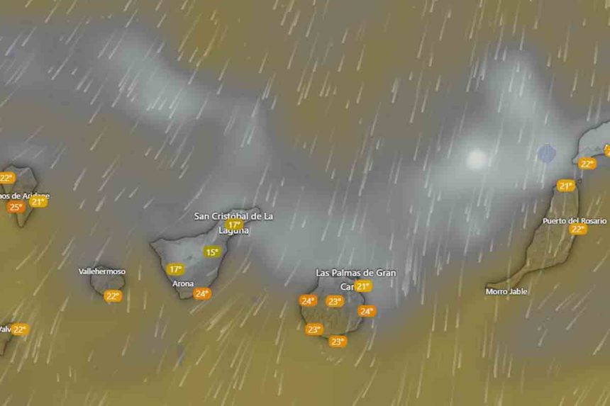 El tiempo en Canarias AEMET