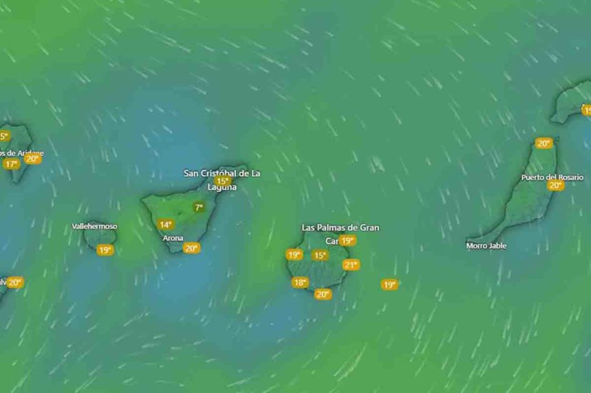 EL tiempo en Canarias AEMET