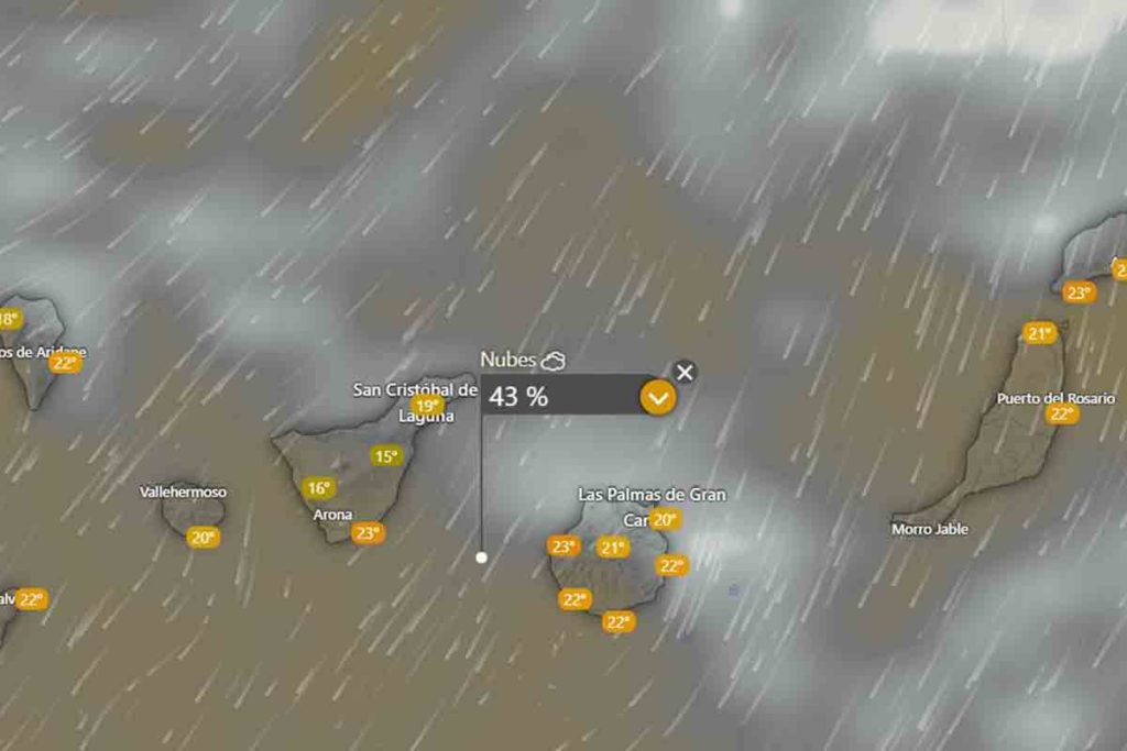 El tiempo en Canarias AEMET