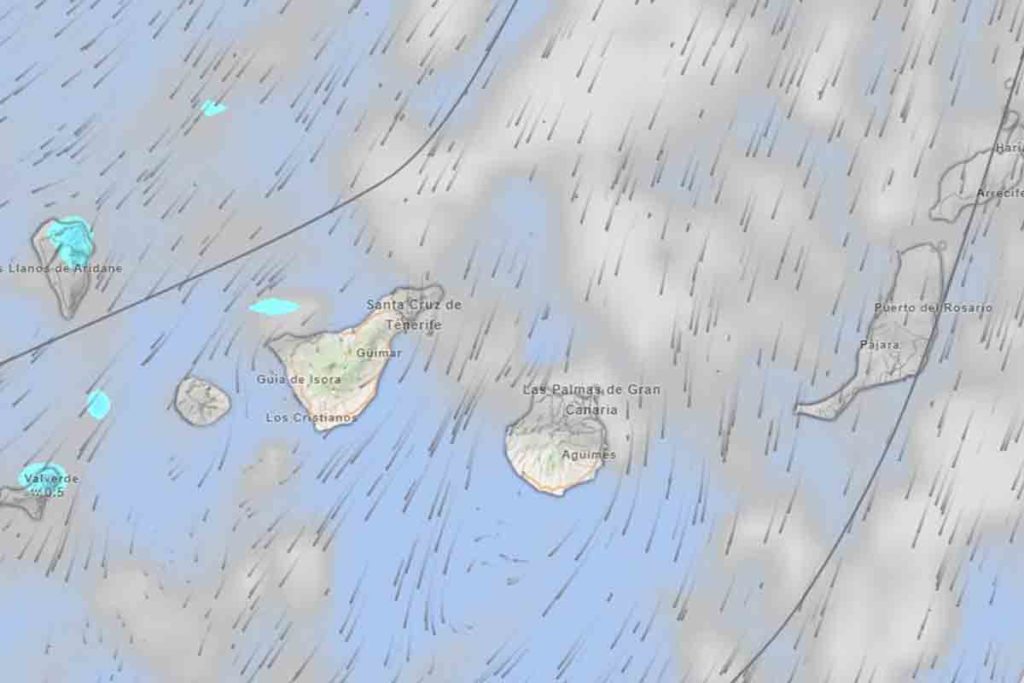 El tiempo en Canarias con el pronóstico de la AEMET