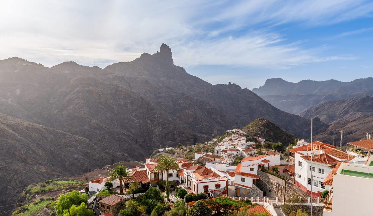 Municipio de Tejeda, en el corazón de Gran Canaria, Canarias