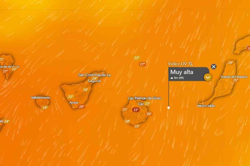 Avisos Gobierno de Canarias AEMET el Tiempo