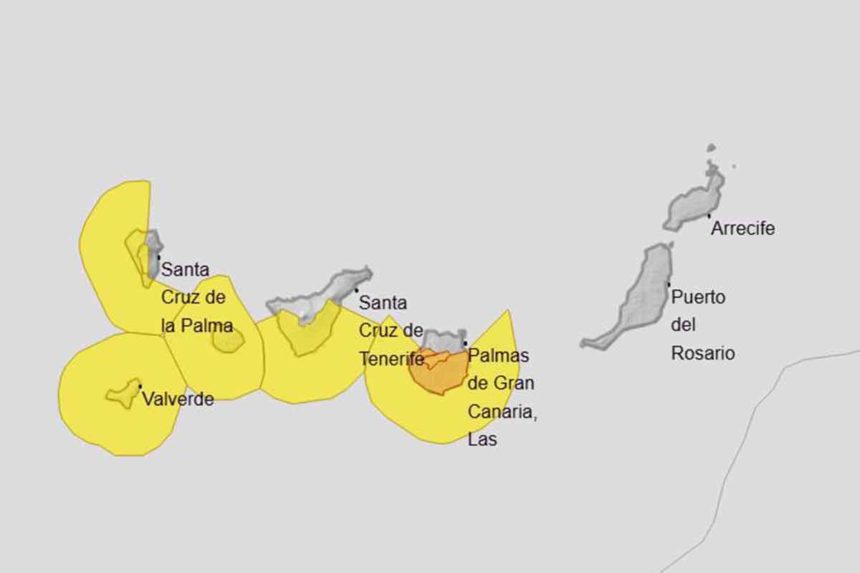 Pronóstico del tiempo de la AEMET en Canarias