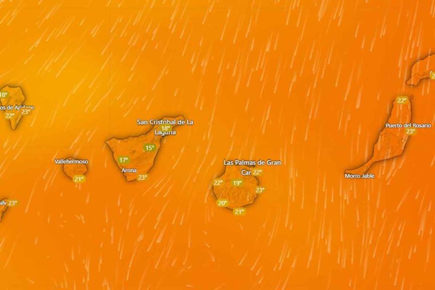 El tiempo en Canarias AEMET