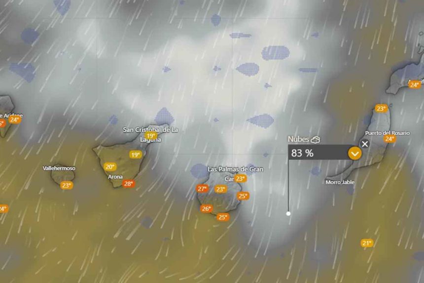 El tiempo en Canarias AEMET