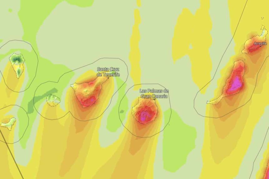 El tiempo en Canarias AEMET