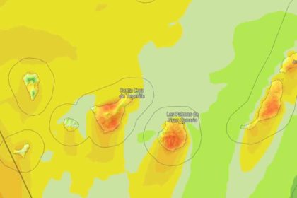 Avisos amarillos el tiempo AEMET Canarias