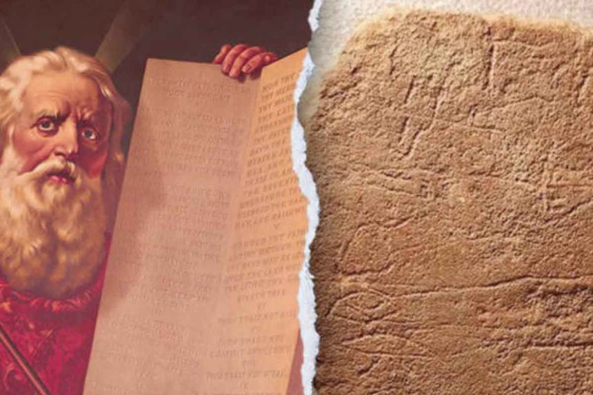 Descubrimiento biblia moisés arqueólogos