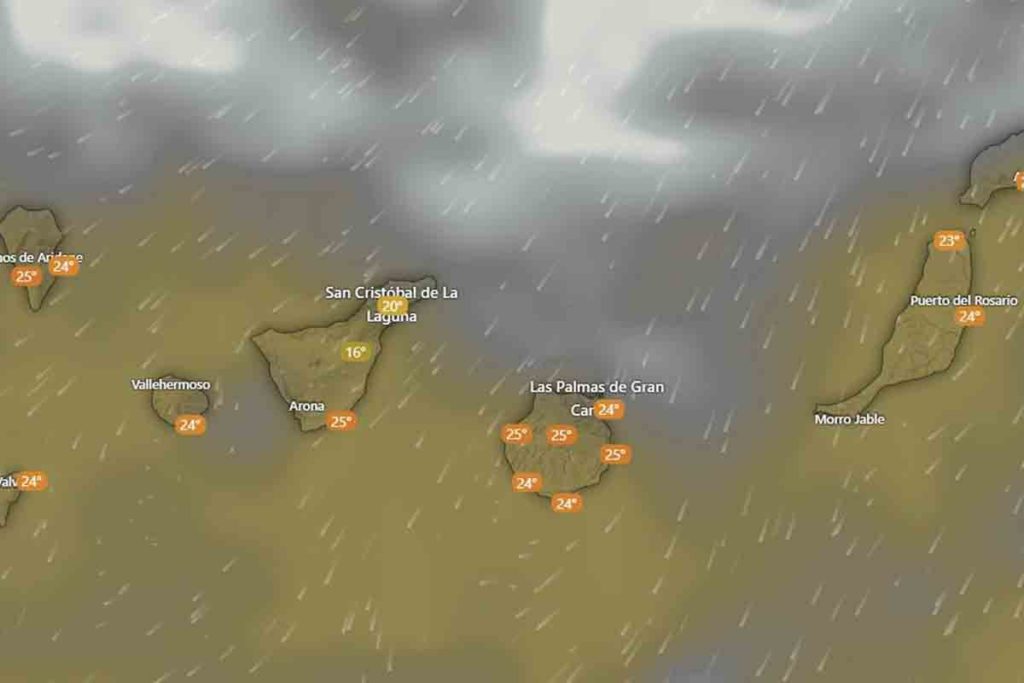 El tiempo AEMET Canarias
