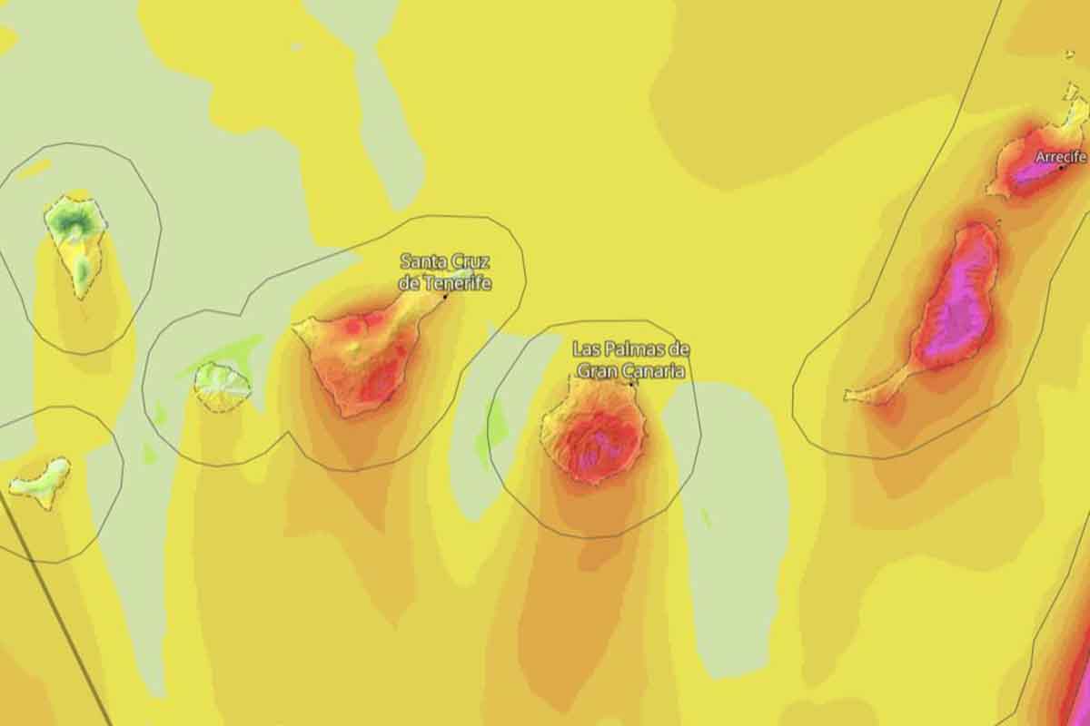El tiempo en Canarias AEMET