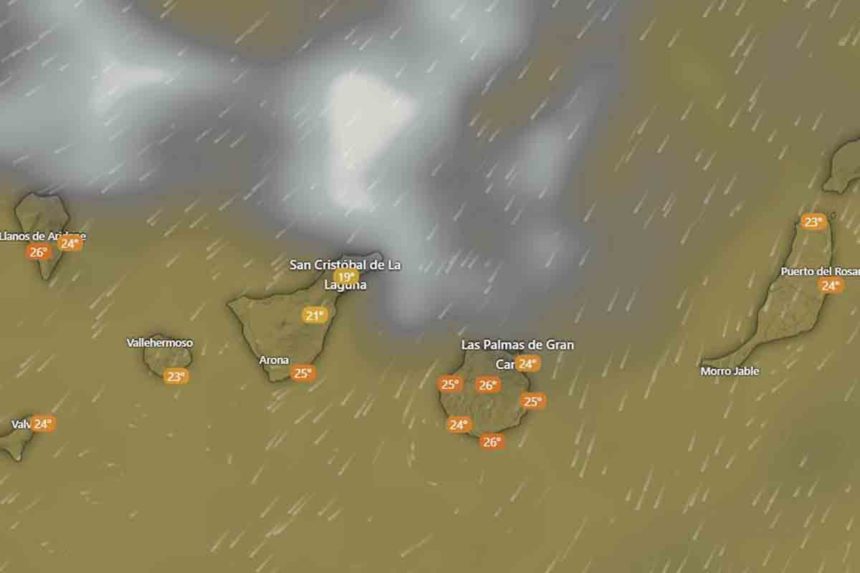 El tiempo en Canarias AEMET