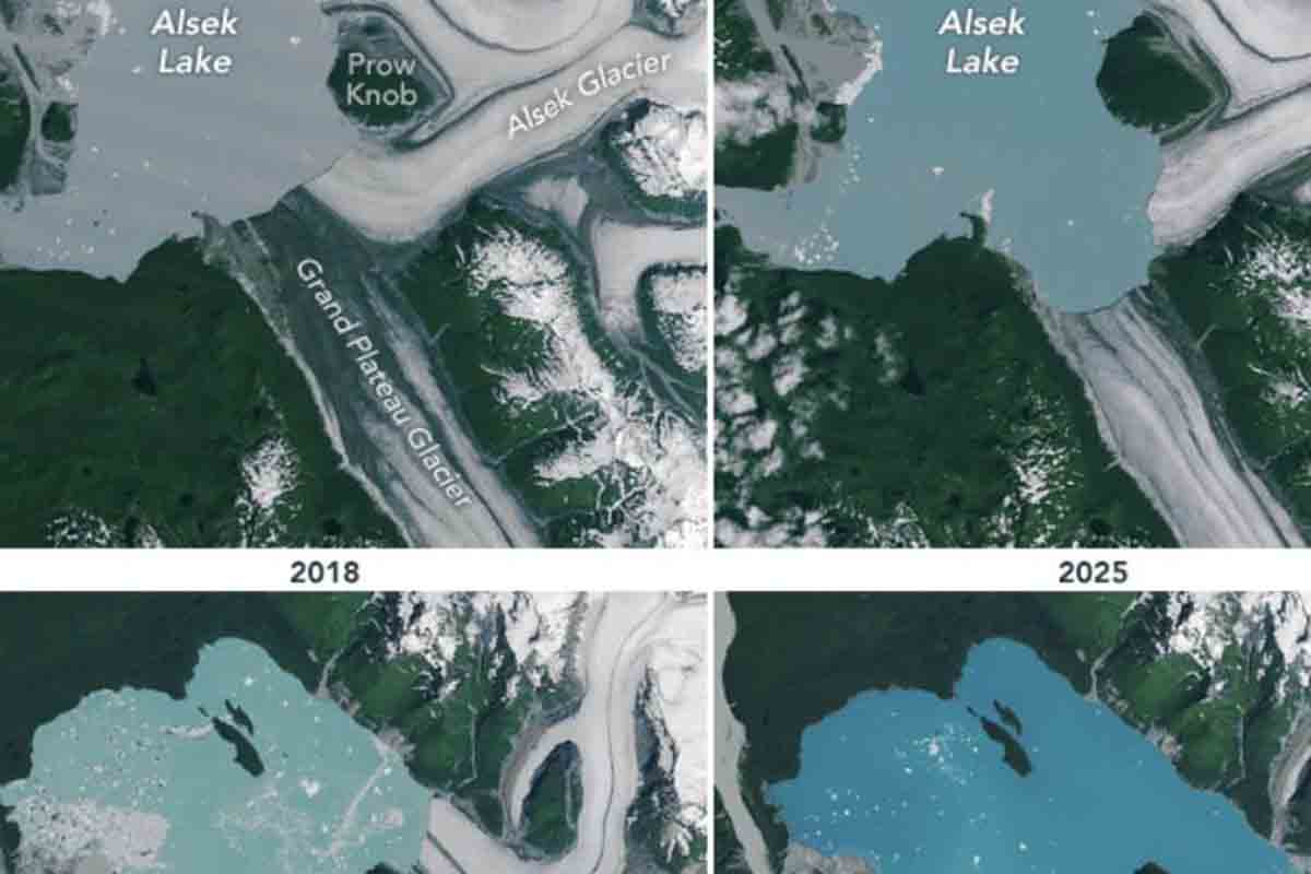 Descubrimiento NASA isla