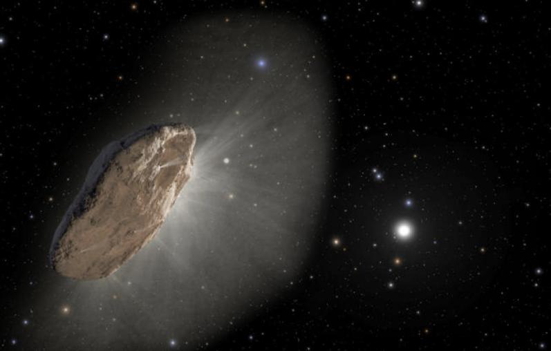 Recreación del objeto por los astrónomos de la NASA