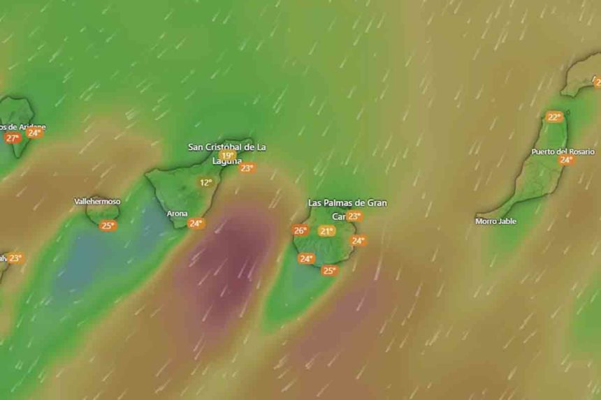 El tiempo en Canarias AEMET