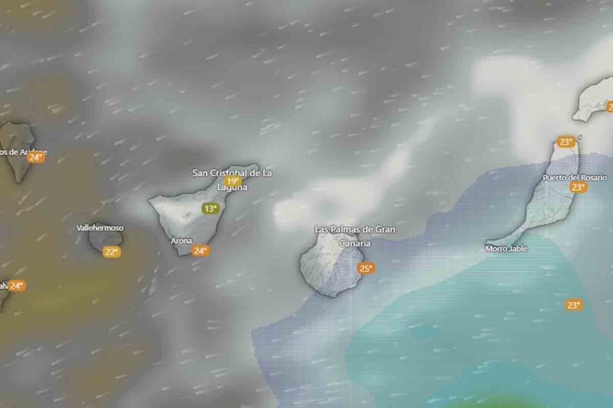 El tiempo en Canarias AEMET