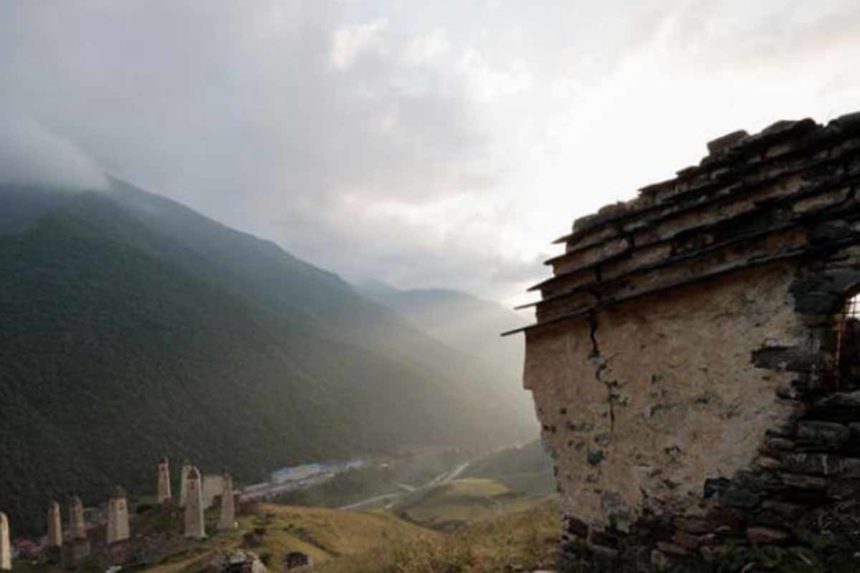 Lugar donde se encontró la tumba por los arqueólogos